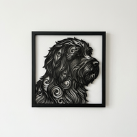 シルエット壁掛け